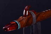 Mozambique Native American Flute, Minor, Mid G-4, #I33G